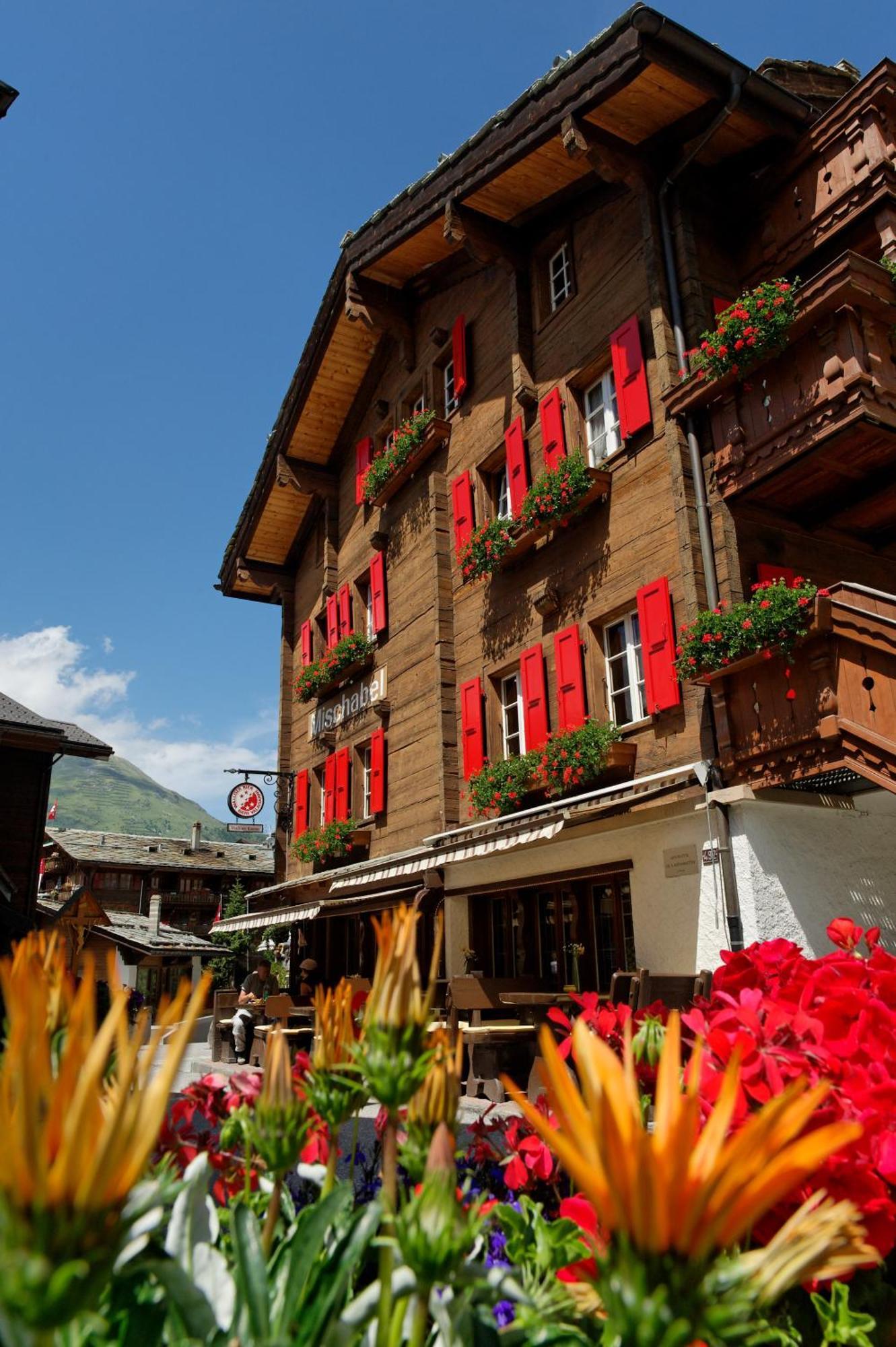 Hotel Walliserkanne Grächen Exterior photo